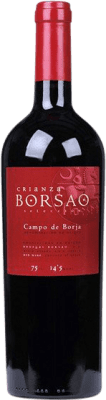 9,95 € Spedizione Gratuita | Vino Rosso Borsao Crianza — Invecchiato in Botte D.O. Campo de Borja Aragona Spagna Tempranillo, Merlot, Garnacha — Grenache 75 cl