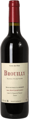 35,95 € Spedizione Gratuita | Vino rosso Jean-Claude Lapalu Cuvée des Fous A.O.C. Brouilly Beaujolais Francia Gamay Bottiglia 75 cl