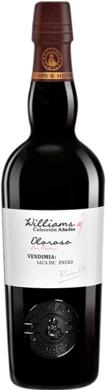 24,95 € 免费送货 | 加强葡萄酒 Williams & Humbert Colección de Añadas Oloroso — 奥洛罗索酒, Fino en Rama — 原桶菲诺 D.O. Jerez-Xérès-Sherry 安达卢西亚 西班牙 Palomino Fino 中瓶装 50 cl