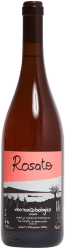 38,95 € Envio grátis | Vinho rosé Le Coste Rosato I.G. Vino da Tavola Lácio Itália Aleático Garrafa 75 cl