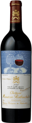 729,95 € Envio grátis | Vinho tinto Château Mouton-Rothschild A.O.C. Pauillac Bordeaux França Merlot, Cabernet Sauvignon, Cabernet Franc, Petit Verdot Garrafa 75 cl