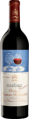 1 332,95 € Spedizione Gratuita | Vino Rosso Château Mouton-Rothschild A.O.C. Pauillac bordò Francia Merlot, Cabernet Sauvignon, Cabernet Franc, Petit Verdot 75 cl