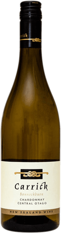 48,95 € Envio grátis | Vinho branco Carrick Bannockburn I.G. Central Otago Nova Zelândia Chardonnay Garrafa 75 cl