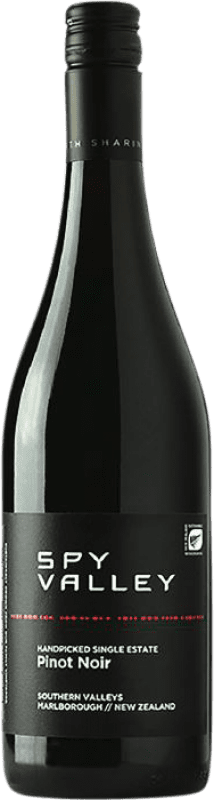 28,95 € Spedizione Gratuita | Vino rosso Spy Valley I.G. Marlborough Nuova Zelanda Pinot Nero Bottiglia 75 cl