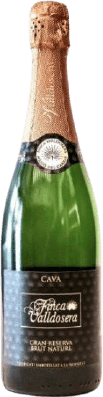16,95 € 免费送货 | 白起泡酒 Finca Valldosera Brut Nature 大储备 D.O. Cava 加泰罗尼亚 西班牙 Macabeo, Xarel·lo, Chardonnay, Parellada, Subirat Parent 瓶子 75 cl