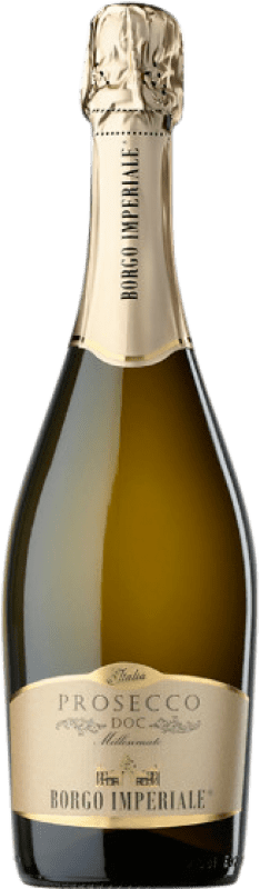 9,95 € 免费送货 | 白起泡酒 Borgo Imperiale D.O.C. Prosecco 威尼托 意大利 Glera 瓶子 75 cl