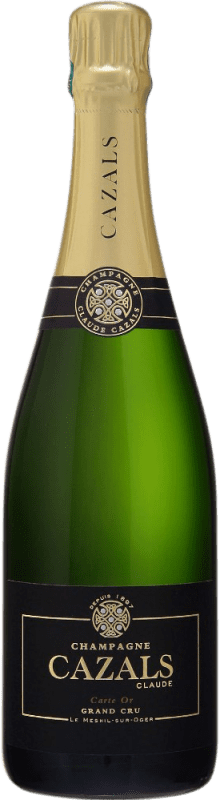 52,95 € Envoi gratuit | Vin Mousseux Blanc Claude Cazals Carte Or Grand Cru A.O.C. Champagne Champagne France Chardonnay Bouteille 75 cl