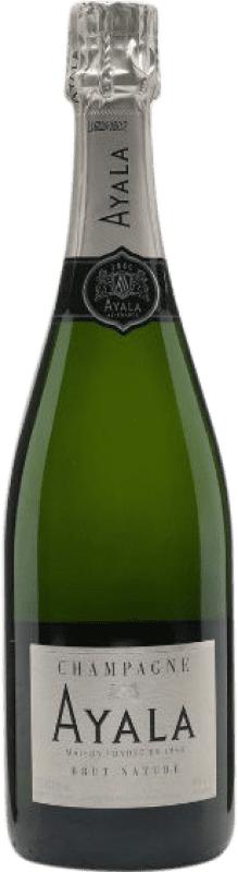 47,95 € Envío gratis | Espumoso blanco Maison Ayala Brut Nature A.O.C. Champagne Champagne Francia Pinot Negro, Chardonnay, Pinot Meunier Botella 75 cl