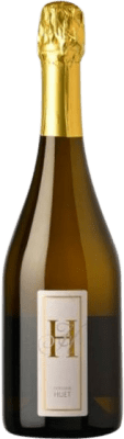 44,95 € Spedizione Gratuita | Spumante bianco Huet Pétillant Brut A.O.C. Vouvray Loire Francia Chenin Bianco Bottiglia 75 cl