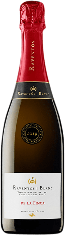 43,95 € Envoi gratuit | Vin Mousseux Blanc Raventós i Blanc Blanc de la Finca Catalogne Espagne Macabeo — Macabeu, Xarel·lo, Parellada Eco — Biologique Bouteille Magnum 1,5 L