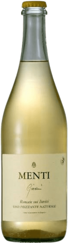 14,95 € Kostenloser Versand | Weißer Sekt Giovanni Menti Roncaie Sui Lieviti Frizzante — Perlwein Venetien Italien Garganega Eco — Biologisch Flasche 75 cl