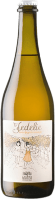 17,95 € Envío gratis | Espumoso Blanco Cantina Marilina Fedelie Frizzante — Espumoso de Aguja, Ancestral Sicilia Italia Moscato Eco — Ecológico 75 cl