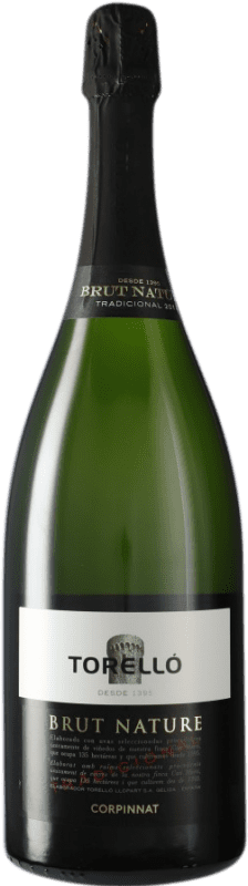 189,95 € Free Shipping | White Sparkling Wine Torelló Brut Nature Reserve — Aged Corpinnat Catalonia Spain Macabeo, Xarel·lo, Parellada Jéroboam-Double Magnum Bottle 3 L