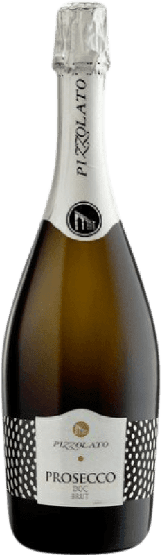 10,95 € Envoi gratuit | Blanc mousseux Cantina Pizzolato Spumante Brut D.O.C. Prosecco Vénétie Italie Glera Bouteille 75 cl