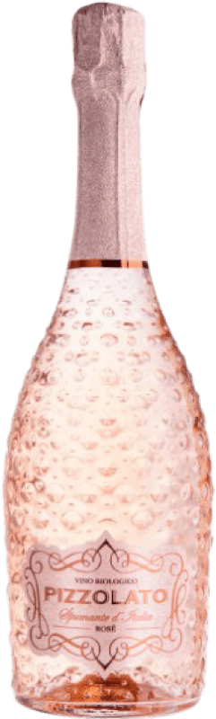 12,95 € Free Shipping | Rosé Sparkling Wine Cantina Pizzolato M-Use Glera i Raboso Extra Seco — Extra Dry Friuli-Venezia Giulia Italy Raboso, Glera Eco — Organic Bottle 75 cl