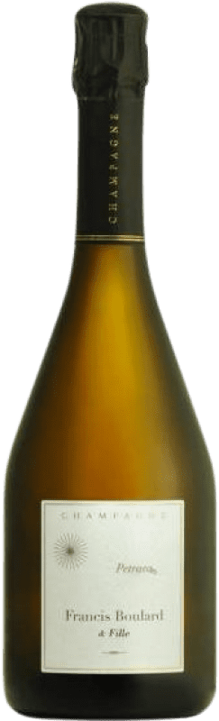 96,95 € 送料無料 | 白スパークリングワイン Francis Boulard Petraea ブルットの自然 A.O.C. Champagne シャンパン フランス Pinot Black ボトル 75 cl