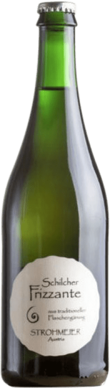 21,95 € Бесплатная доставка | Белое игристое Strohmeier Schiller Frizzante Estiria Австрия Wildbacher бутылка 75 cl