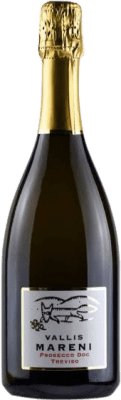 16,95 € 送料無料 | 白スパークリングワイン Vallis Marenis 余分な乾燥 D.O.C. Prosecco ベネト イタリア Glera ボトル 75 cl