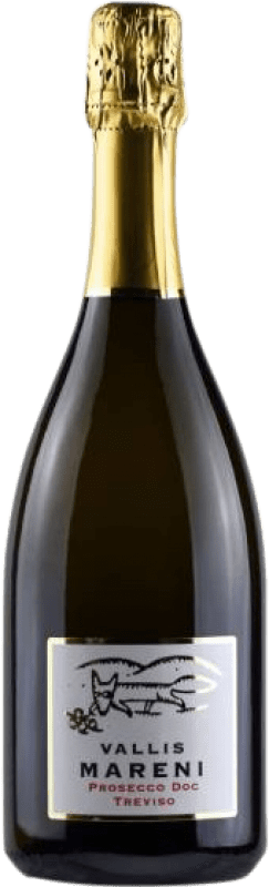 12,95 € Envoi gratuit | Vin Mousseux Blanc Vallis Marenis Extra Seco — Extra-Sec D.O.C. Prosecco Vénétie Italie Glera Bouteille 75 cl