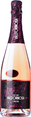 12,95 € Kostenloser Versand | Rosé Sekt Vallformosa Origen Rosado Brut D.O. Cava Katalonien Spanien Monastrell, Grenache Tintorera Flasche 75 cl