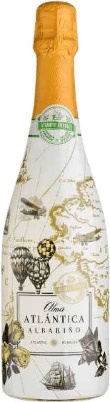 11,95 € Envio grátis | Espumante branco Martín Códax Alma Atlántica Albariño Galiza Espanha Godello, Albariño Garrafa 75 cl