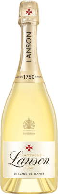 79,95 € Бесплатная доставка | Белое игристое Lanson Le Blanc de Blancs A.O.C. Champagne шампанское Франция Chardonnay бутылка 75 cl