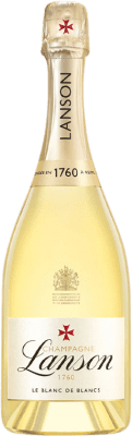 83,95 € Kostenloser Versand | Weißer Sekt Lanson Blanc de Blancs A.O.C. Champagne Champagner Frankreich Chardonnay 75 cl