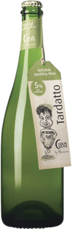 17,95 € 免费送货 | 白起泡酒 Cueva Tardatto 巴伦西亚社区 西班牙 Tardana 瓶子 75 cl