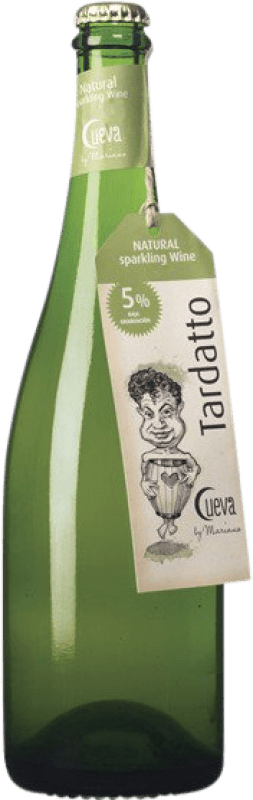18,95 € Free Shipping | White Sparkling Wine Cueva Tardatto Valencian Community Spain Tardana Bottle 75 cl
