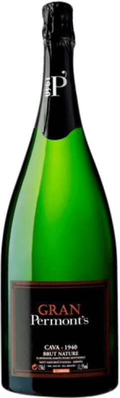 21,95 € Kostenloser Versand | Weißer Sekt Conde de Valicourt Gran Permont's D.O. Cava Katalonien Spanien Macabeo, Xarel·lo, Parellada Magnum-Flasche 1,5 L