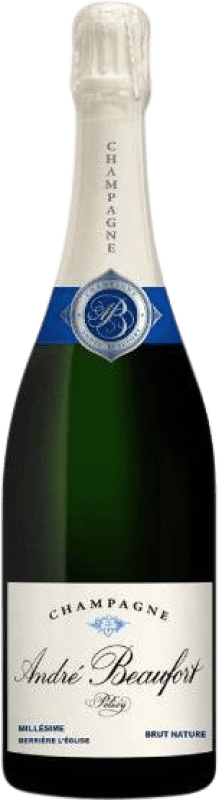 96,95 € Envoi gratuit | Blanc mousseux André Beaufort Derrière L'Eglise Brut Nature A.O.C. Champagne Champagne France Pinot Noir, Chardonnay Bouteille 75 cl