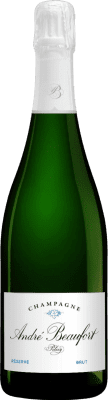 62,95 € Бесплатная доставка | Белое игристое вино André Beaufort Polisy Brut — брют Резерва A.O.C. Champagne шампанское Франция Pinot Noir — Пино Нуар, Chardonnay — Шардоне Eco — Эко Био Органический 75 cl