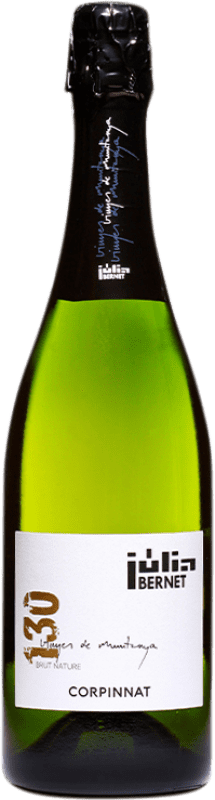 33,95 € Envio grátis | Espumante branco Júlia Bernet R-130 Brut Nature Corpinnat Catalunha Espanha Xarel·lo Garrafa 75 cl