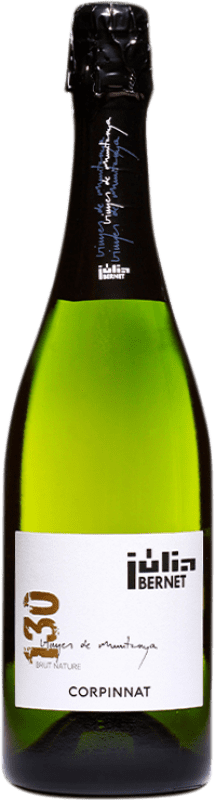 33,95 € 送料無料 | 白スパークリングワイン Júlia Bernet R-130 ブルットの自然 Corpinnat カタロニア スペイン Xarel·lo ボトル 75 cl