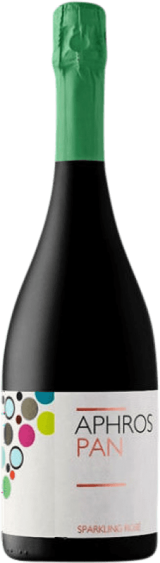 15,95 € Envoi gratuit | Vin Mousseux Rosé Aphros Wines Aphros Pan Espumante Rosé Minho Portugal Sousón Eco Biologique Bouteille 75 cl