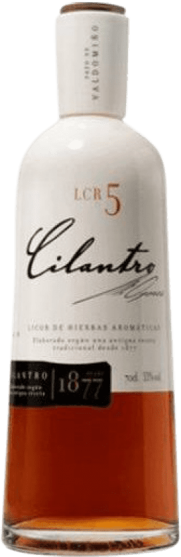 21,95 € Kostenloser Versand | Kräuterlikör Pazo Valdomiño Licor de Cilantro Spanien Flasche 70 cl