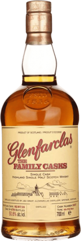 839,95 € Envío gratis | Whisky Single Malt Glenfarclas The Family Casks Escocia Reino Unido Botella 70 cl