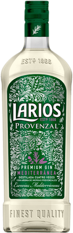 24,95 € Spedizione Gratuita | Genever Gin Larios Provenzal Spagna 70 cl Hierbas — Erbe
