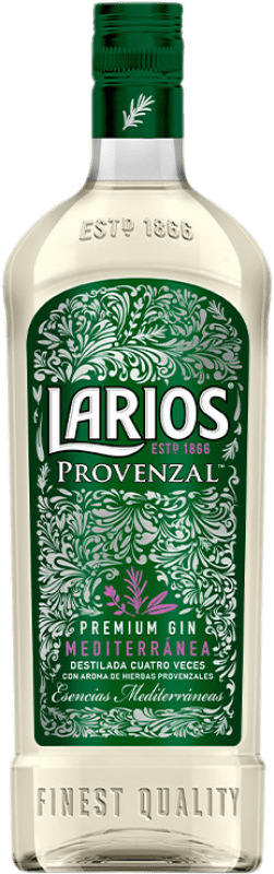19,95 € 免费送货 | 金酒 Larios Provenzal 西班牙 瓶子 70 cl