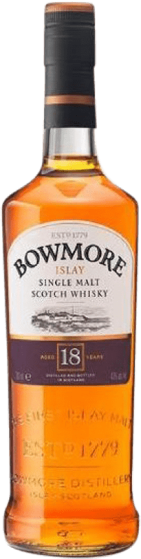 136,95 € Бесплатная доставка | Виски из одного солода Morrison's Bowmore Шотландия Объединенное Королевство 18 Лет бутылка 70 cl