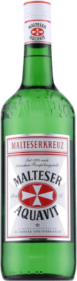 24,95 € Бесплатная доставка | Ликеры Hornbaeker Malteserkreuz Malteser Aquavit Швеция бутылка 1 L