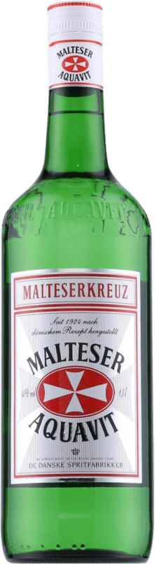 24,95 € Бесплатная доставка | Ликеры Hornbaeker Malteserkreuz Malteser Aquavit Швеция бутылка 1 L