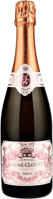 83,95 € 免费送货 | 玫瑰气泡酒 André Clouet Rosé Nº 3 A.O.C. Champagne 香槟酒 法国 Pinot Black 瓶子 Magnum 1,5 L