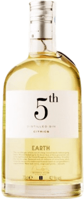 28,95 € Бесплатная доставка | Джин Destil·leries del Maresme 5th Earth Citrics Gin Испания бутылка 70 cl