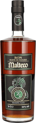 54,95 € Free Shipping | Rum Licorera Quezalteca Malteco Maya Reserve Mexico 15 Years Bottle 70 cl