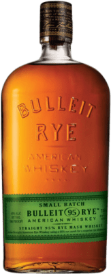 39,95 € 免费送货 | 波本威士忌 Bulleit Rye Frontier Whiskey 美国 瓶子 70 cl