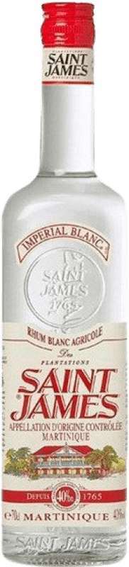 25,95 € Envio grátis | Rum Plantations Saint James Blanc — Branco Martinica 1 L