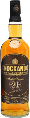 85,95 € Free Shipping | Whisky Single Malt Knockando Master Reserve United Kingdom 21 Years Bottle 70 cl