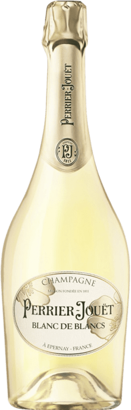 229,95 € Envio grátis | Espumante branco Perrier-Jouët Blanc de Blancs A.O.C. Champagne Champagne França Chardonnay Garrafa Magnum 1,5 L