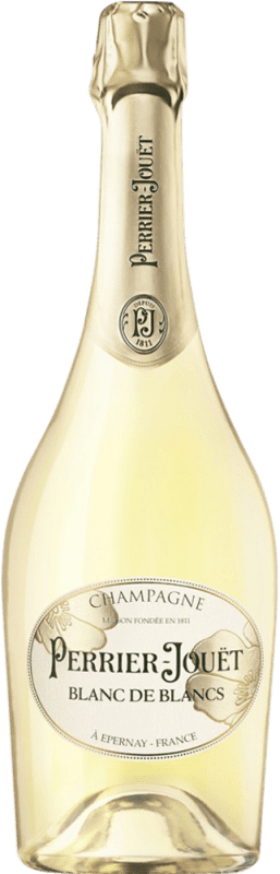 219,95 € Envío gratis | Espumoso blanco Perrier-Jouët Blanc de Blancs A.O.C. Champagne Champagne Francia Chardonnay Botella Magnum 1,5 L